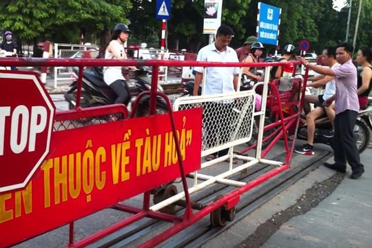 Lắp camera giám sát các đường ngang tàu hỏa