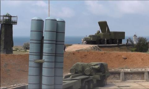 Nga dùng S-400 cao su diễn tập tại Crimea