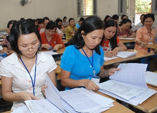 Chấm thi trắc nghiệm phải sửa lỗi tô đề