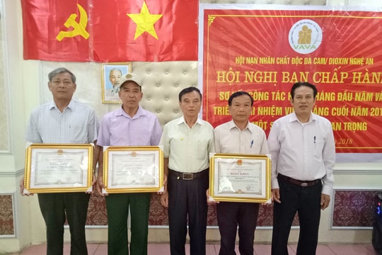 Hỗ trợ trên 1,4 tỷ đồng cho các nạn nhân chất độc da cam