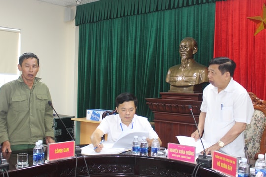 Nâng cao hiệu quả công tác tiếp công dân