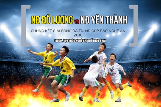 Trực tiếp: Chung kết NĐ Đô Lương - NĐ Yên Thành