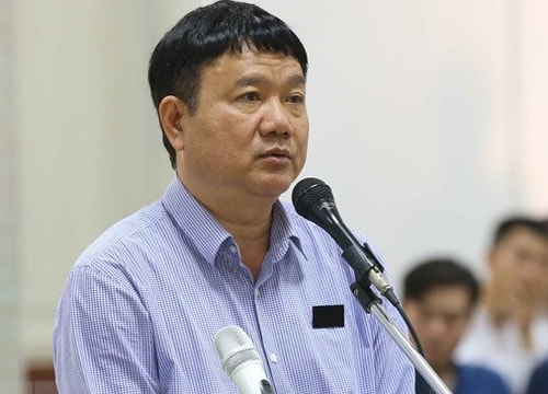Ông Đinh La Thăng hầu tòa trong phiên phúc thẩm