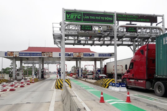 Có thể trả tiền qua trạm BOT bằng tin nhắn điện thoại