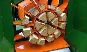 Cỗ máy chẻ củi bằng sức ép thủy lực 55 tấn