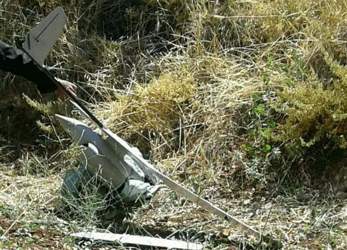 UAV Israel rơi không rõ lý do trên lãnh thổ Syria