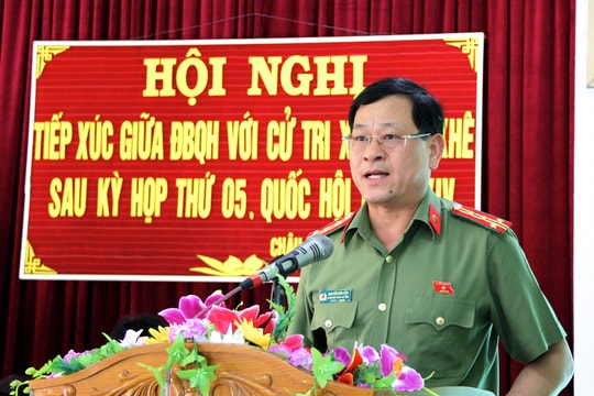 Đại biểu Nguyễn Hữu Cầu: Chia sẻ khó khăn với người dân mất đất do xây dựng thủy điện