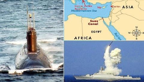 Tái lập Hạm đội 5 Liên-Xô, Nga khống chế Địa Trung Hải