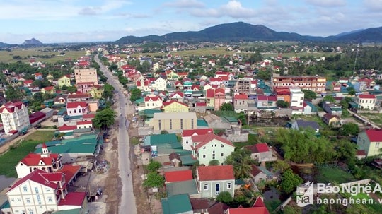 Nghệ An: 42% số xã đạt chuẩn nông thôn mới