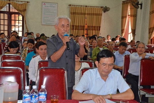 Cử tri Diễn Châu băn khoăn về đào tạo đại học tràn lan