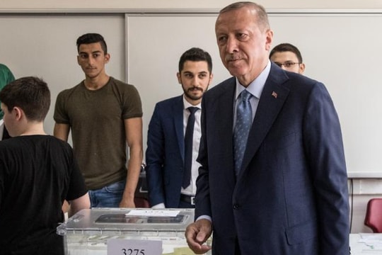 Ông Recep Tayyip Erdogan tái đắc cử Tổng thống Thổ Nhĩ Kỳ