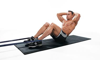 Bài tập giúp quý ông U40 giảm 'bụng bia'