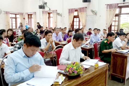 Các đại biểu HĐND tỉnh tiếp xúc cử tri Thái Hòa, Quỳ Hợp 