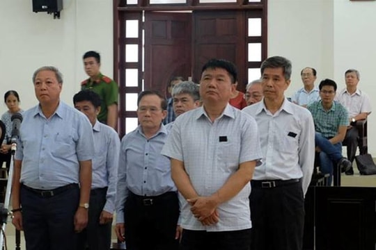 Ông Đinh La Thăng bị tuyên y án 18 năm, bồi thường 600 tỷ đồng