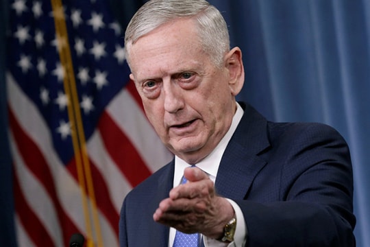 Chủ tịch Tập Cận Bình nói với Mattis ông sẽ không nhượng bộ một tấc đất nào hết