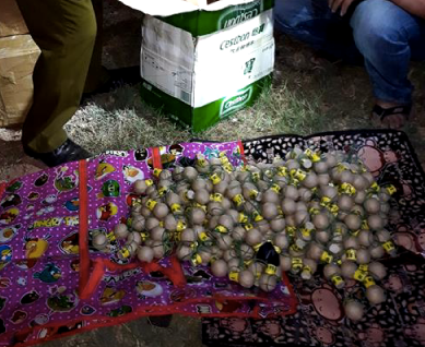 Bắt giữ xe đầu kéo chở pháo lậu trên QL1A