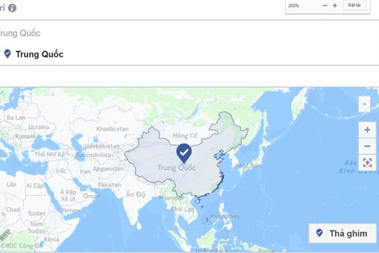 Facebook cung cấp bản đồ sai lệch về chủ quyền Hoàng Sa - Trường Sa