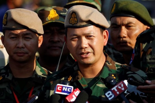 Con trai Thủ tướng Hun Sen nắm chức Tư lệnh quân đội