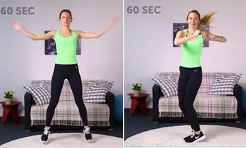 6 động tác tại chỗ giúp đánh bay mỡ thừa toàn thân