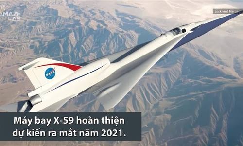 NASA thử nghiệm công nghệ giúp máy bay siêu thanh giảm ồn