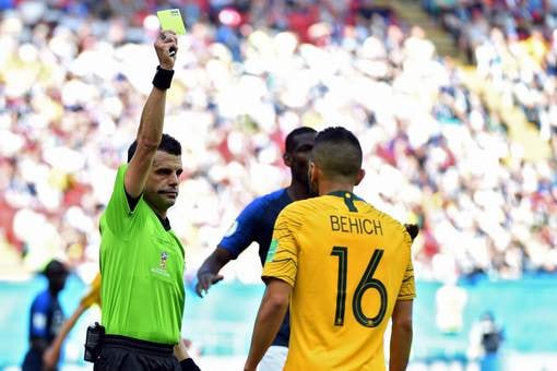 Trọng tài giúp Pháp thắng Úc được chỉ định bắt trận Pháp vs Bỉ