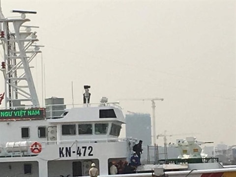 Tàu kiểm ngư Việt Nam được trang bị bệ pháo tự động