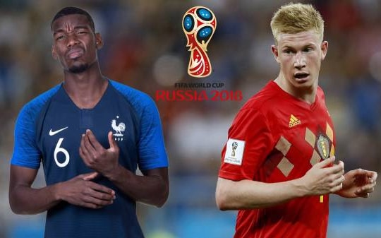 Điểm nóng đại chiến Pháp - Bỉ: Pogba và De Bruyne tái ngộ đầy duyên nợ