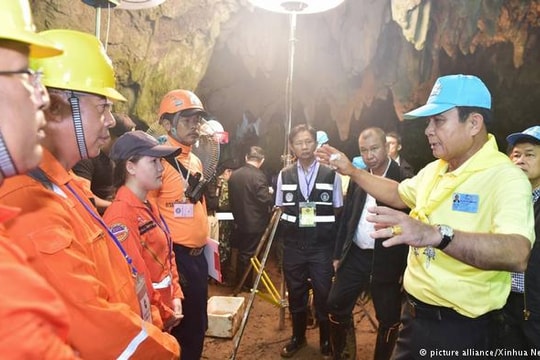 Bắt đầu chiến dịch thứ 3 giải cứu đội bóng Thái Lan, nỗ lực cứu 5 thành viên còn lại 