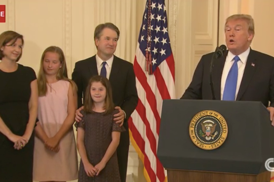 Trump đề cử Brett Kavanaugh làm Thẩm phán Tòa án Tối cao Mỹ
