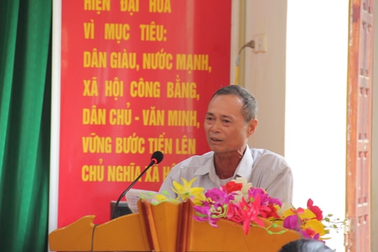 Cử tri xã biên giới đề nghị giải quyết tình trạng thiếu đất sản xuất
