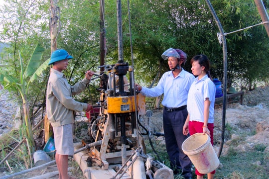 Nghệ An: Nửa triệu người dân vùng nông thôn thiếu nước sinh hoạt hợp vệ sinh