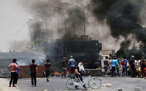 Iraq biểu tình lan rộng các tỉnh phía Nam