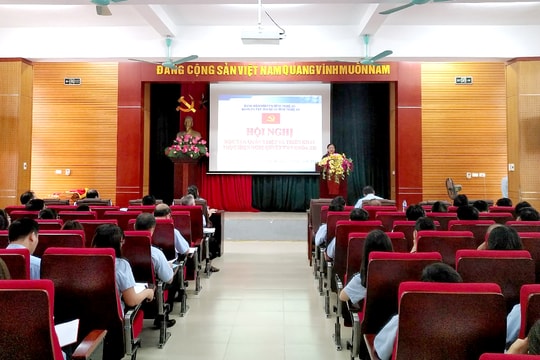 Các địa phương, đơn vị quán triệt các Nghị quyết Trung ương 7 (khóa XII)