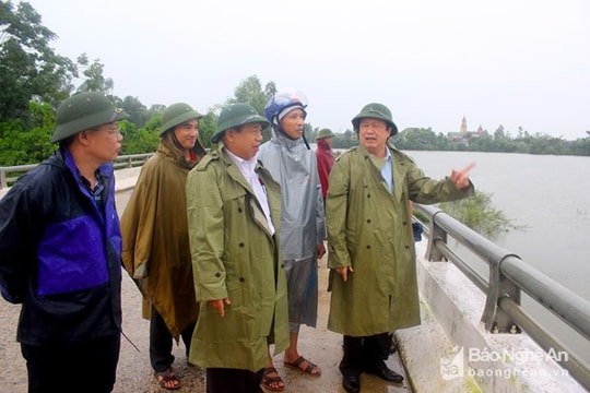 Chủ tịch UBND tỉnh thông báo nhanh tình hình cơn bão số 3