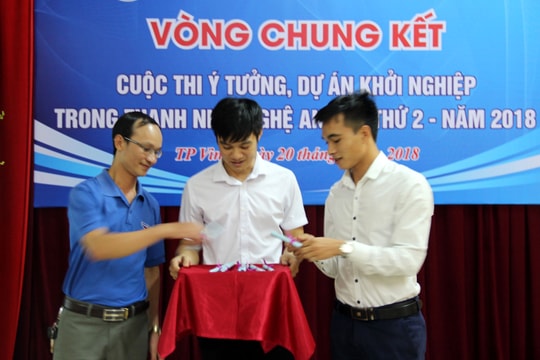 Sôi động vòng chung khảo “Ý tưởng, dự án khởi nghiệp trong thanh niên Nghệ An lần thứ 2”