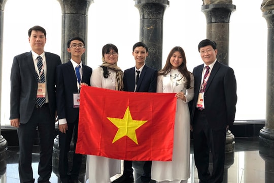 Học sinh Việt Nam giành 3 huy chương vàng Olympic Sinh học quốc tế