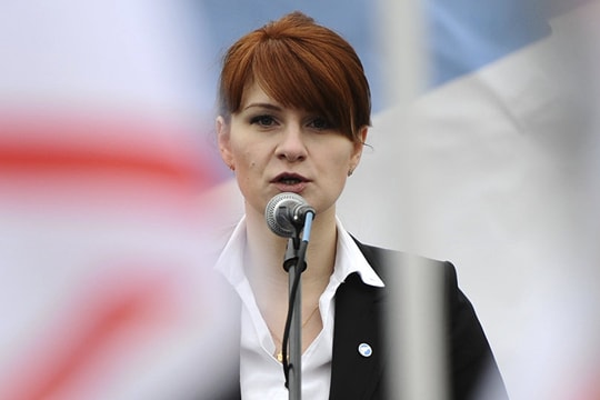 Maria Butina - người bị giam giữ tại Mỹ được tài trợ bởi doanh nhân Nga