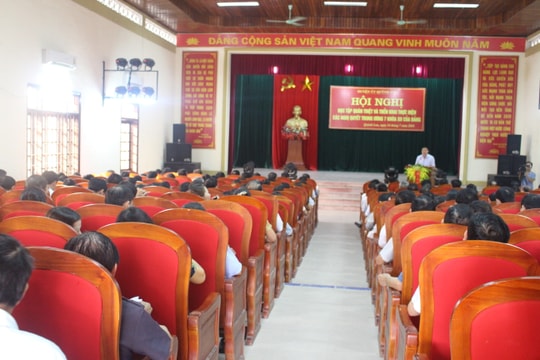 Các địa phương, đơn vị quán triệt các nghị quyết Trung ương 7 (khóa XII)