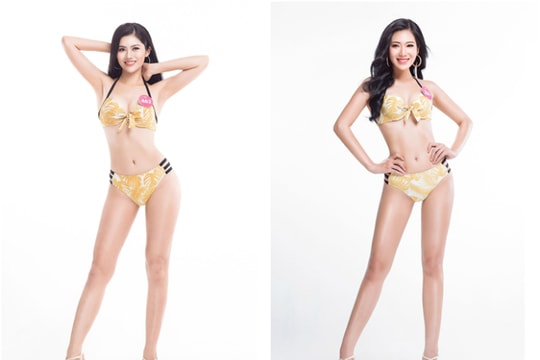 Thí sinh 'siêu eo' và 'siêu vòng ba' tại Hoa hậu VN 2018