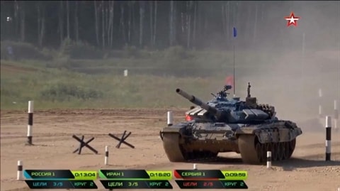 Nga bị tố “dùng hàng thửa riêng” tại giả đua xe tăng 2018