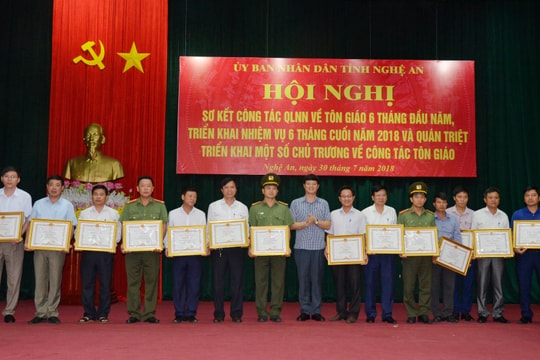 Chủ động, kịp thời xử lý các vấn đề phát sinh về tôn giáo ngay tại cơ sở