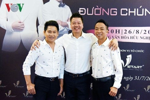 Đăng Dương, Trọng Tấn, Việt Hoàn làm live concert kỷ niệm 20 năm ca hát