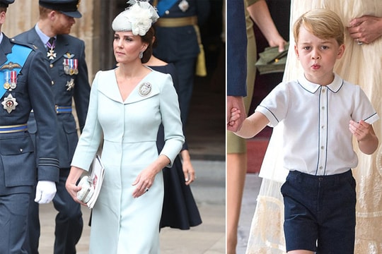 Kate và con trai cả vào danh sách 30 người mặc đẹp nhất nước Anh