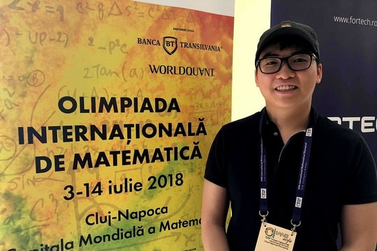 Nghiên cứu sinh gốc Việt 23 tuổi làm giám khảo cuộc thi Olympic Toán quốc tế
