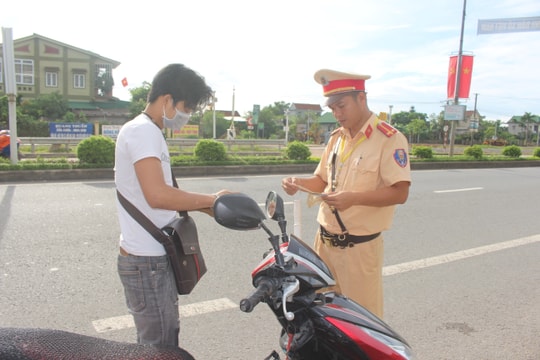 Nghi Lộc: 15 người thương vong vì TNGT trong 6 tháng đầu năm