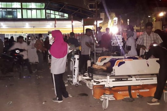 82 người thiệt mạng trong vụ động đất 7 độ tại Indonesia