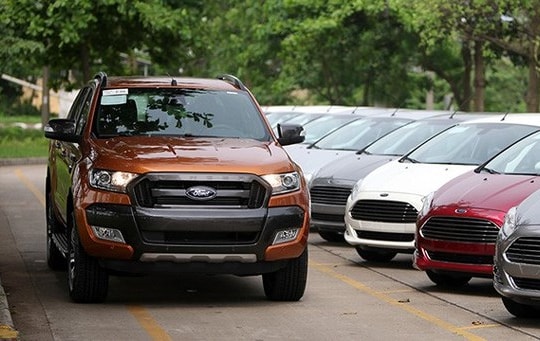 Ford triệu hồi xe Ranger tại Việt Nam