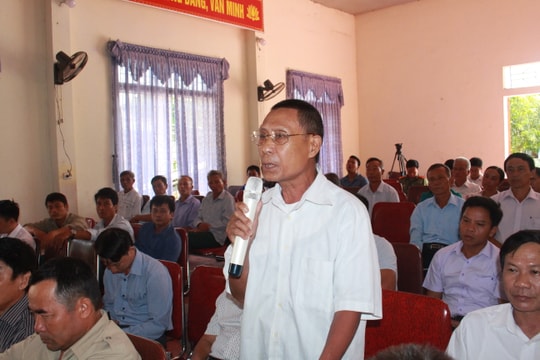 Cử tri kiến nghị tăng cường bảo vệ môi trường vùng nông thôn