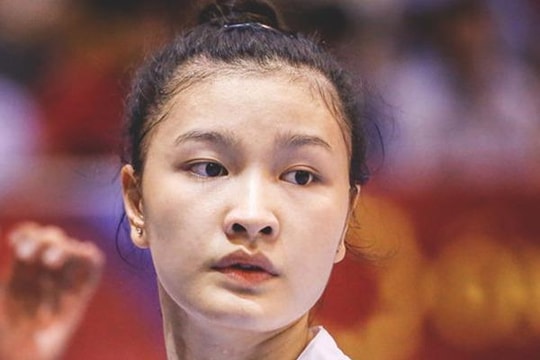 Sức cuốn hút của Kim Thanh - hoa khôi bóng chuyền VTV Cup