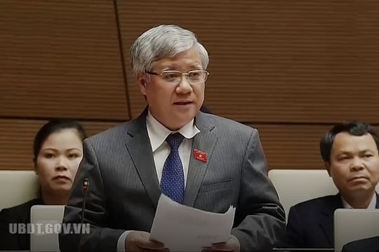 TRỰC TIẾP: Bộ trưởng, Chủ nhiệm Ủy ban Dân tộc trả lời chất vấn
